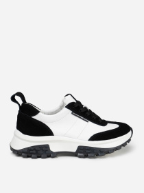 Кросівки повсякденні ISSA Plus модель OB2-436_белый_черный Фото