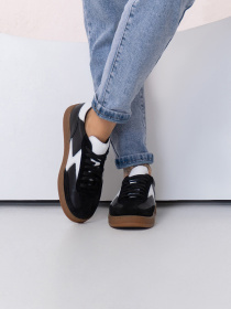 Кеди низькі ISSA Plus модель OB2-449_черный Фото