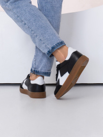 Кеди низькі ISSA Plus модель OB2-449_черный Фото