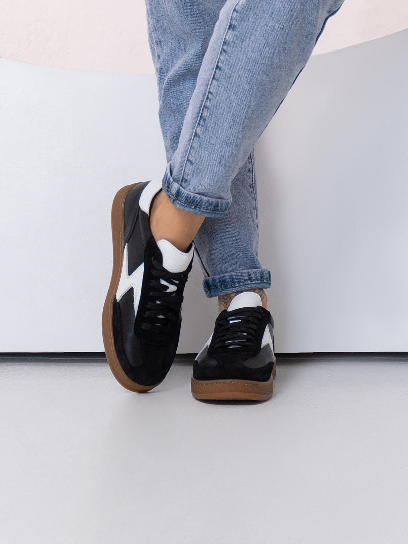 Кеди низькі ISSA Plus модель OB2-449_черный Фото