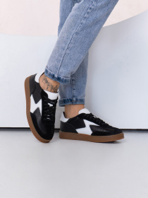 Кеди низькі ISSA Plus модель OB2-449_черный Фото