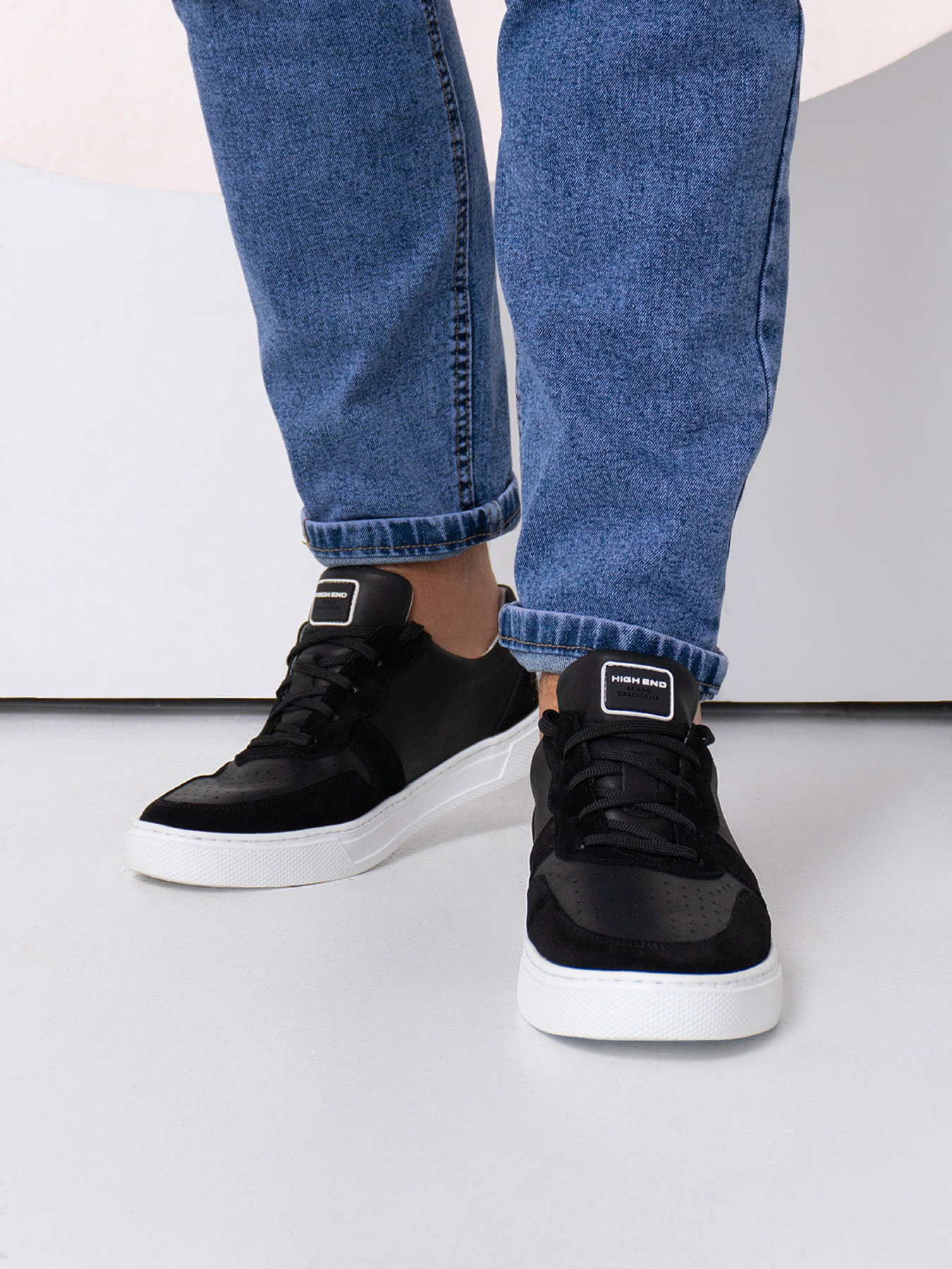 Кеды низкие ISSA Plus модель GOB2-444_черный Фото