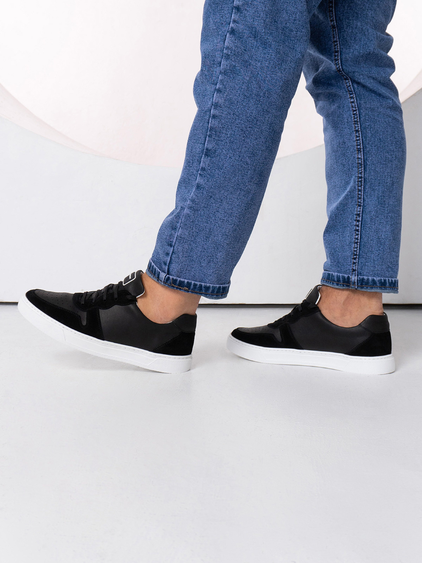 Кеды низкие ISSA Plus модель GOB2-444_черный Фото