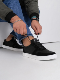 Кеды низкие ISSA Plus модель GOB2-444_черный Фото