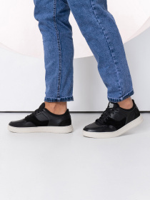 Кеды низкие ISSA Plus модель GOB2-447_черный Фото