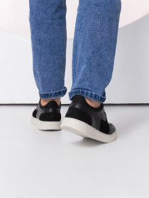 Кеды низкие ISSA Plus модель GOB2-447_черный Фото