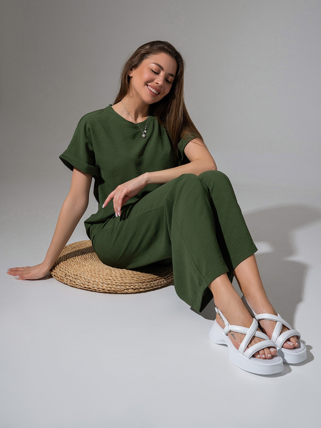 Босоножки ISSA Plus модель OB2-473_белый Фото