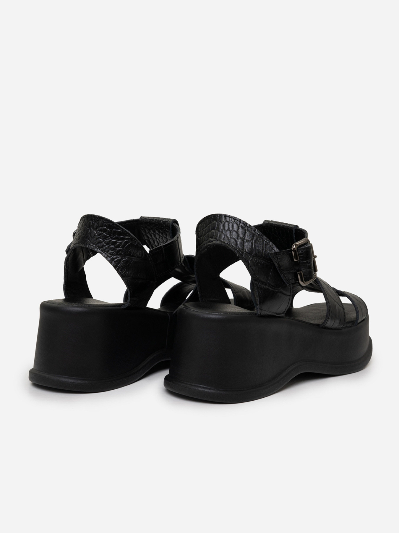 Босоножки ISSA Plus модель OB2-459_черный Фото