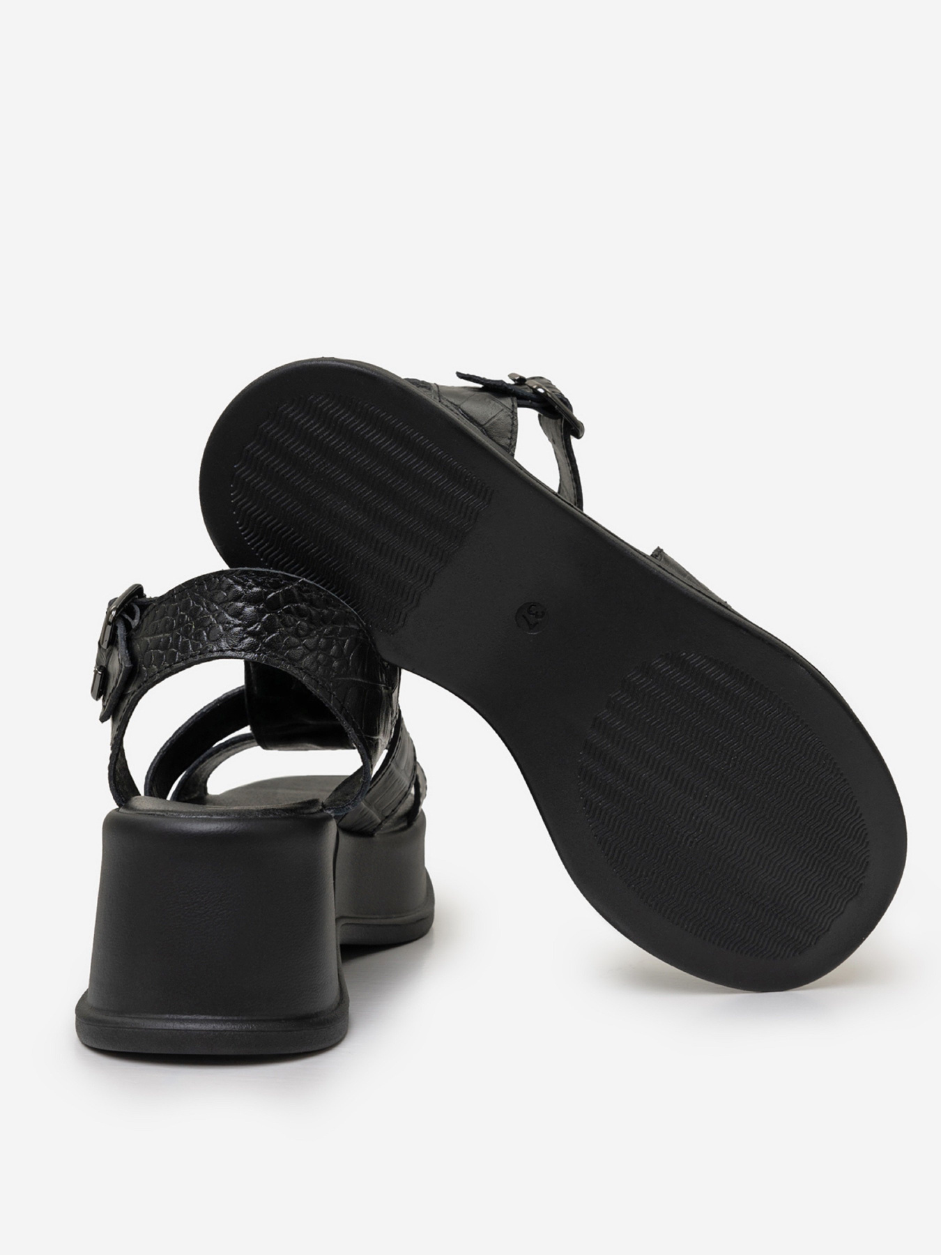 Босоножки ISSA Plus модель OB2-459_черный Фото