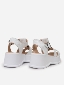 Босоножки ISSA Plus модель OB2-459_белый Фото