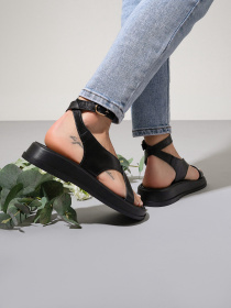 Сандалии ISSA Plus модель OB2-461_черный Фото