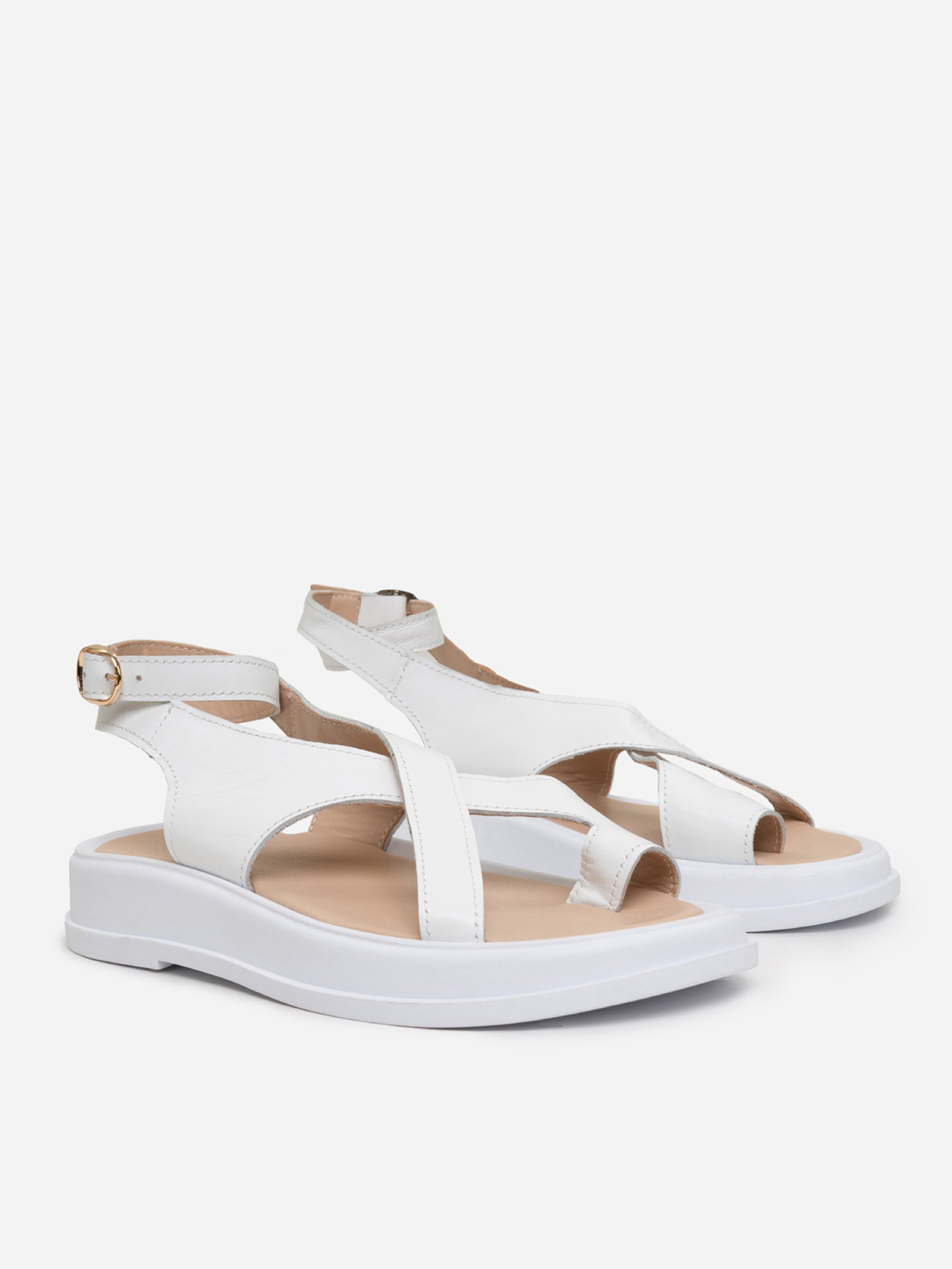 Сандалии ISSA Plus модель OB2-461_белый Фото