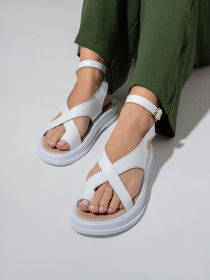 Сандалии ISSA Plus модель OB2-461_белый Фото