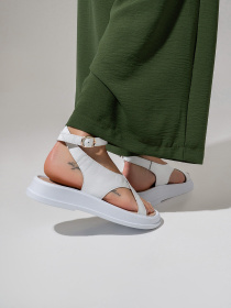Сандалии ISSA Plus модель OB2-461_белый Фото