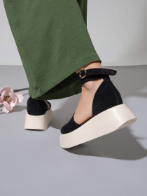 Босоножки ISSA Plus модель OB2-463_черный Фото