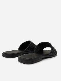 Шлепанцы ISSA Plus модель OB2-465_черный Фото