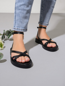 Сандалии ISSA Plus модель OB2-475_черный Фото