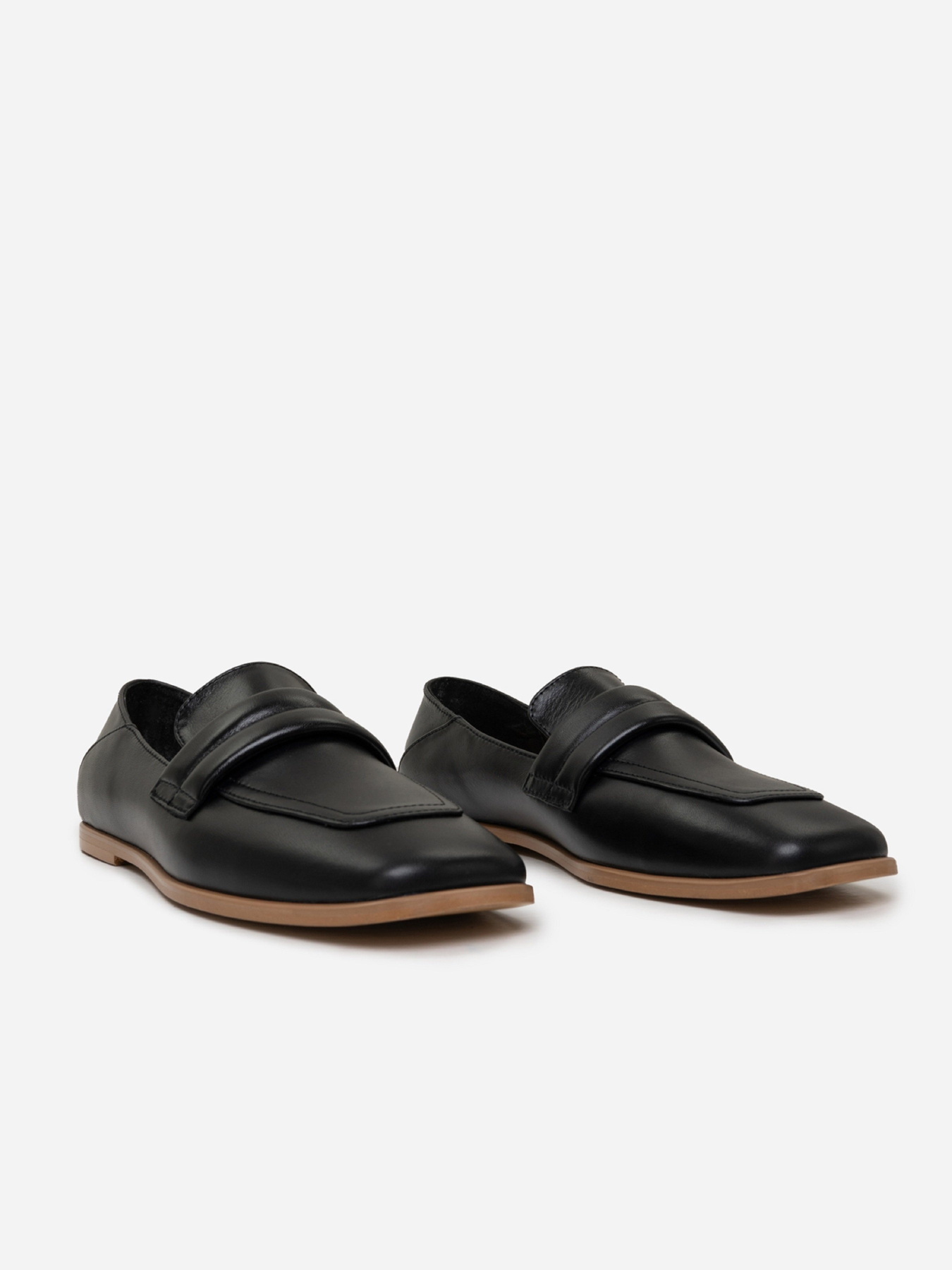 Лоферы ISSA Plus модель OB2-452_черный Фото