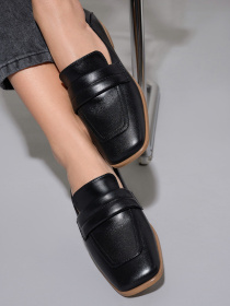 Лоферы ISSA Plus модель OB2-452_черный Фото