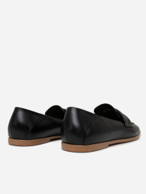 Лоферы ISSA Plus модель OB2-452_черный Фото