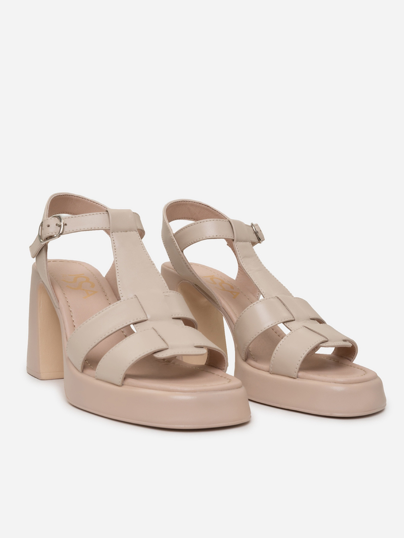 Босоножки ISSA Plus модель OB2-476_бежевый Фото