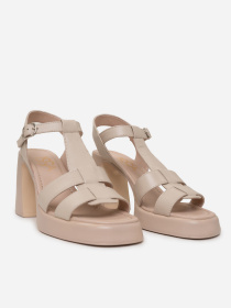 Босоножки ISSA Plus модель OB2-476_бежевый Фото