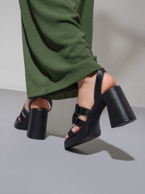 Босоножки ISSA Plus модель OB2-477_черный Фото