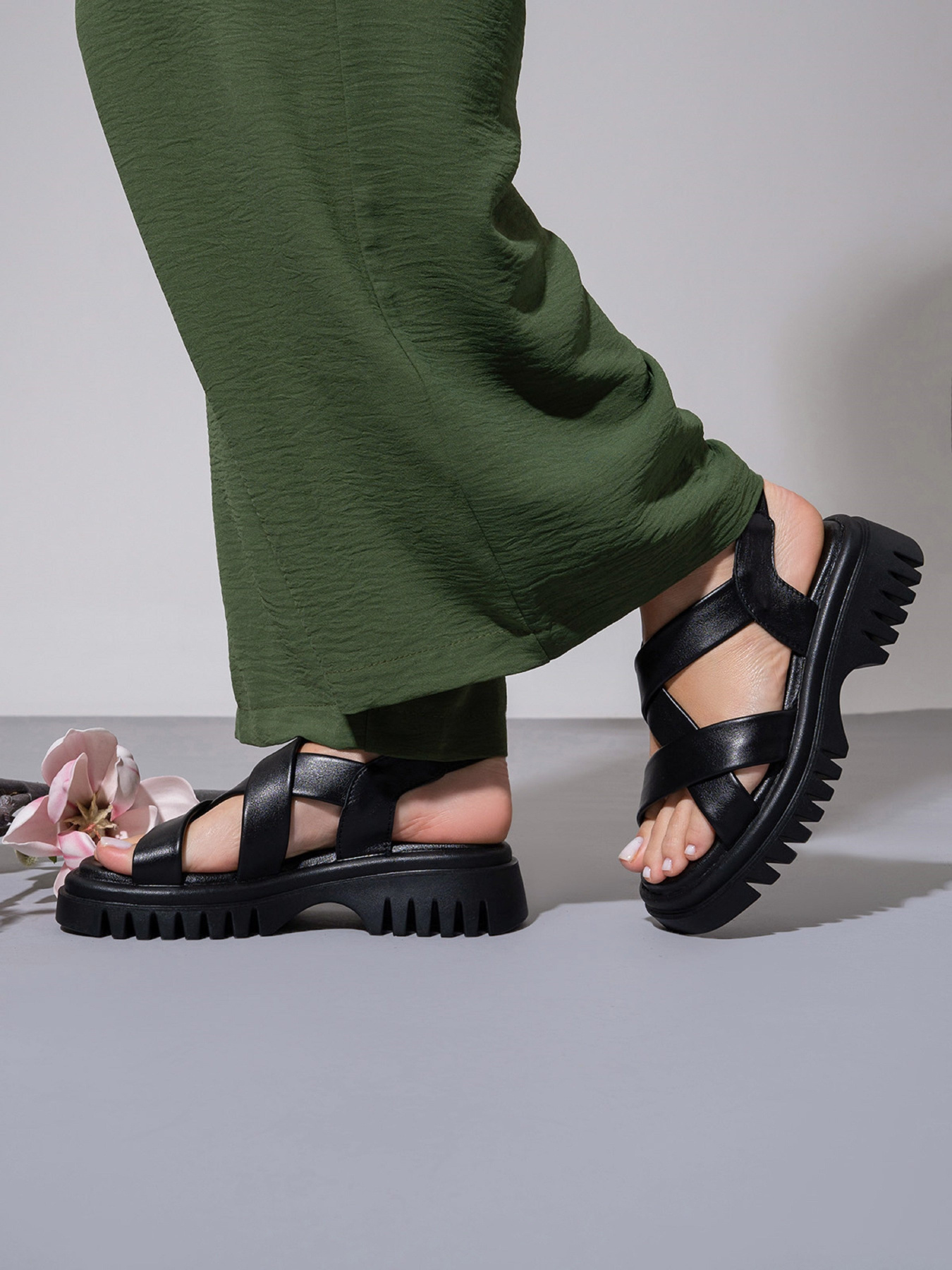 Сандалії ISSA Plus модель OB2-478_черный Фото