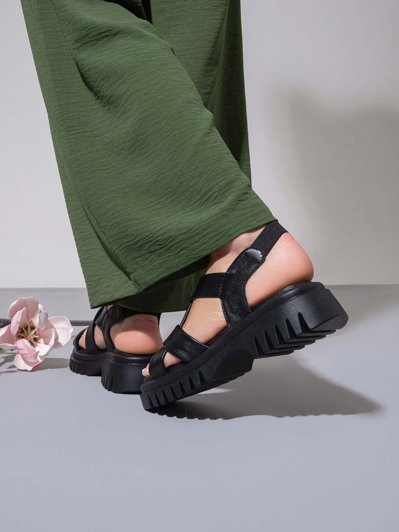 Сандалії ISSA Plus модель OB2-478_черный Фото