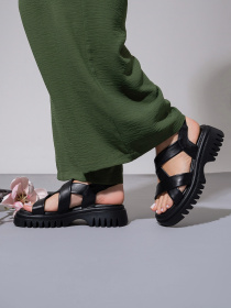 Сандалии ISSA Plus модель OB2-478_черный Фото