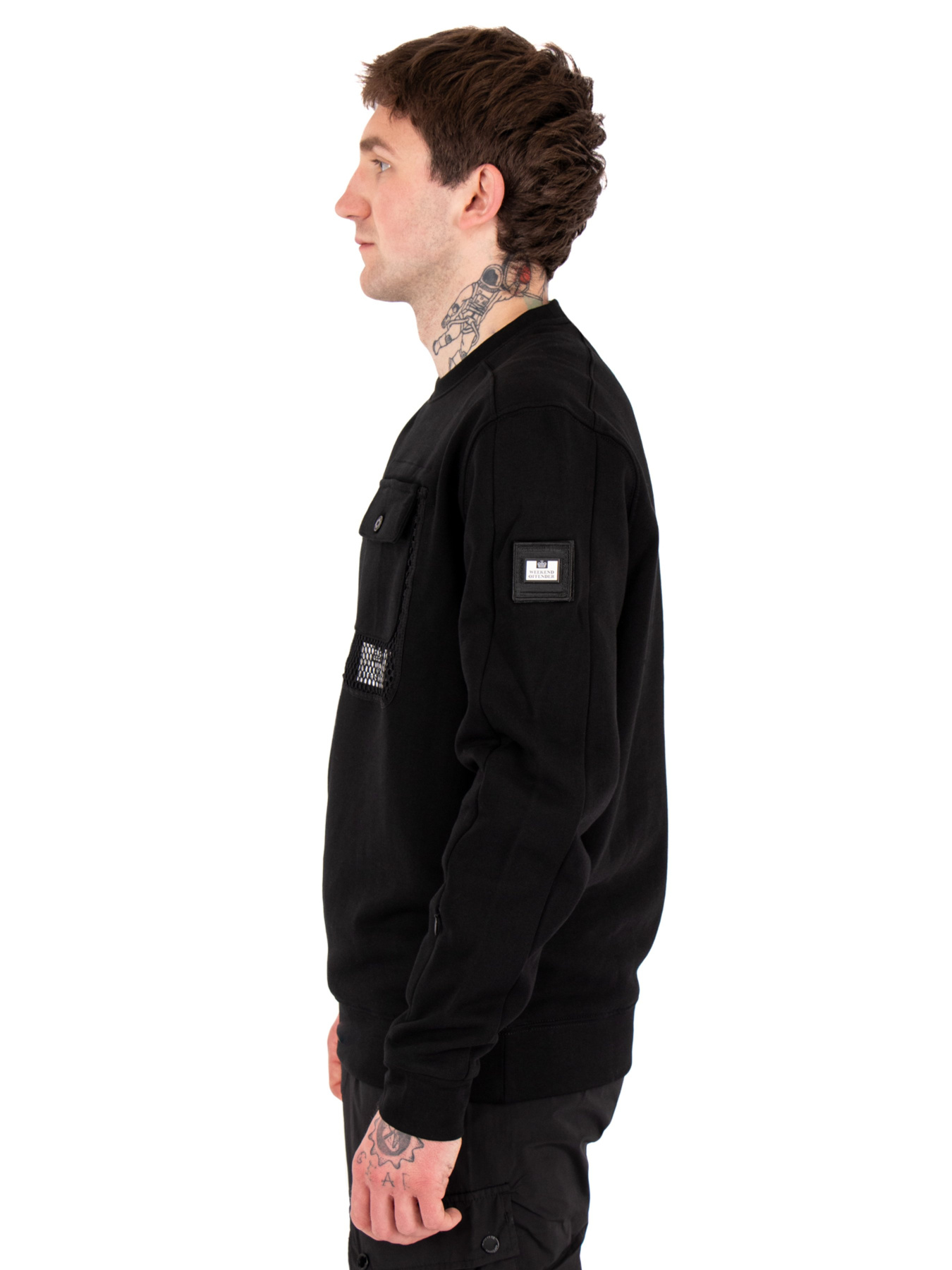 Свитшот Weekend Offender модель SWAW2316-BLACK Фото