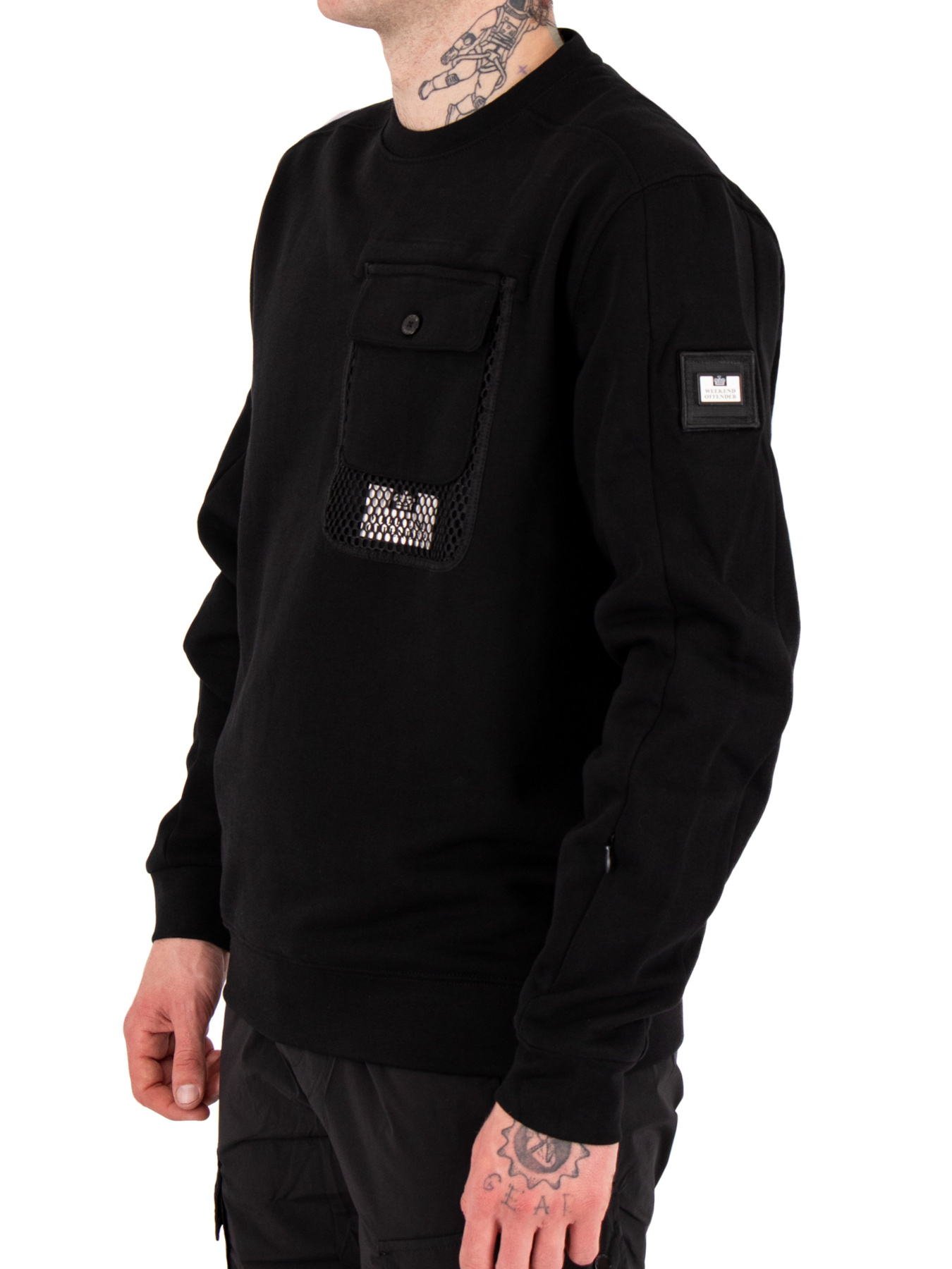 Свитшот Weekend Offender модель SWAW2316-BLACK Фото