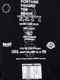 Свитшот Носи своє модель 6393-057-33-1-chornij Фото