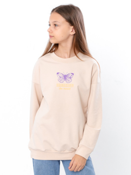 Свитшот Носи своє модель 6393-057-33-2-kremovij Фото