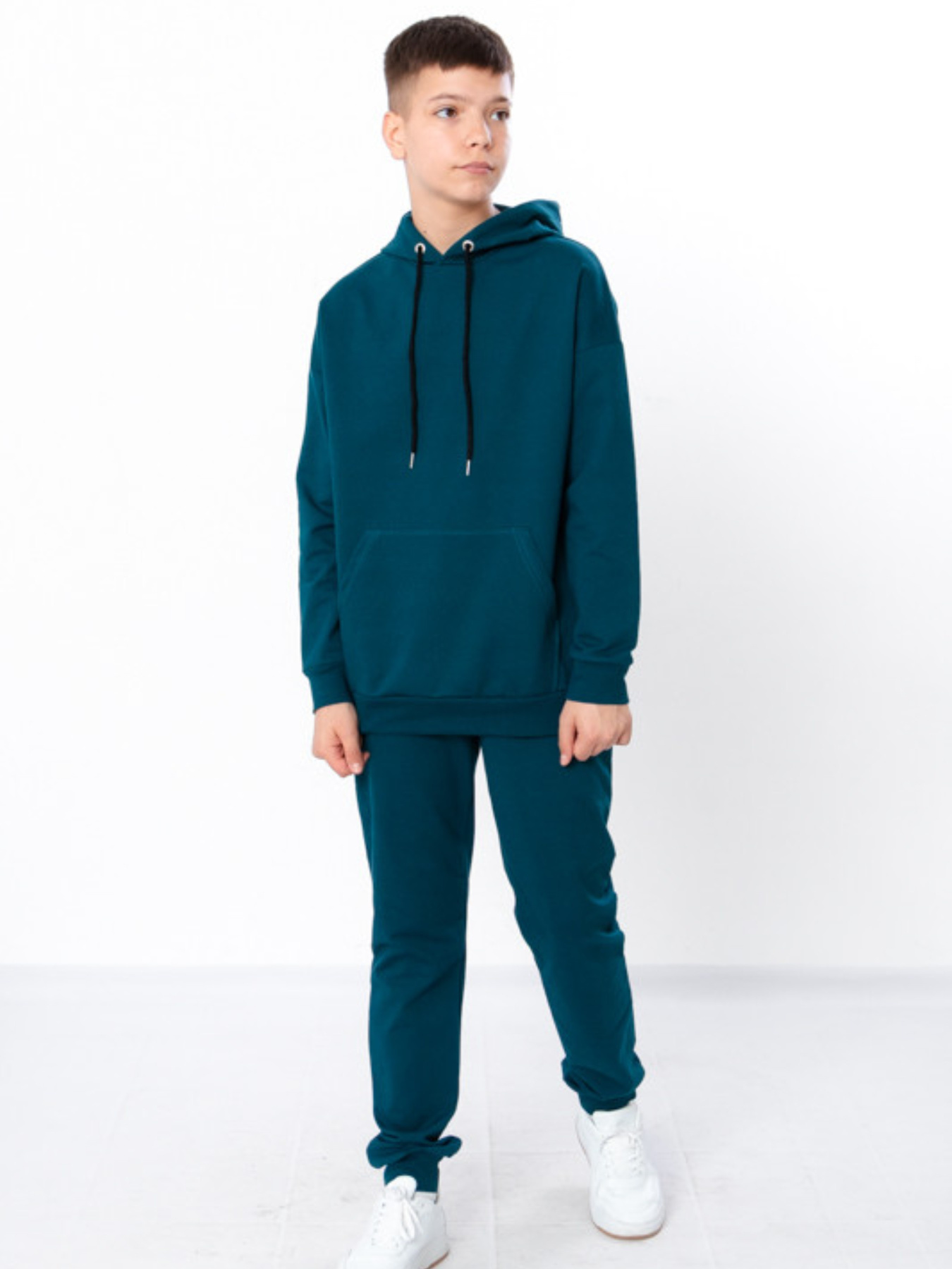 Повседневный костюм Носи своє модель 6410-057-temno-smaragdovij Фото