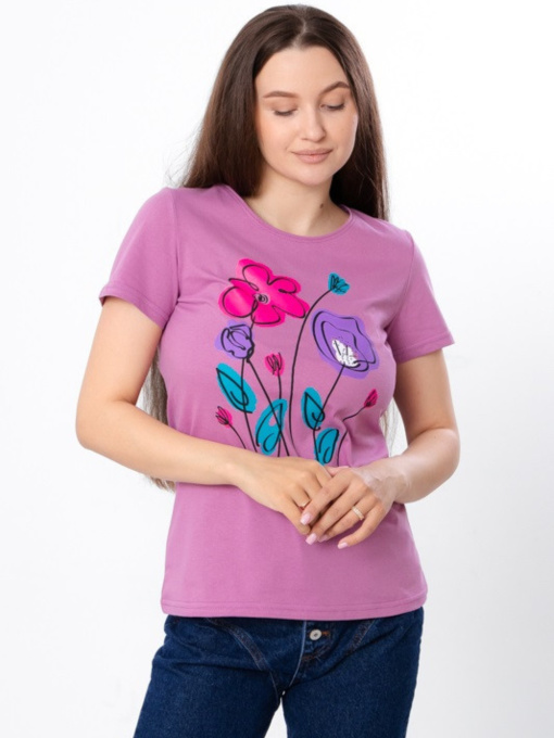 Футболка Носи своє модель 8188-001-33-2-rozheva-pudra-kvti Фото