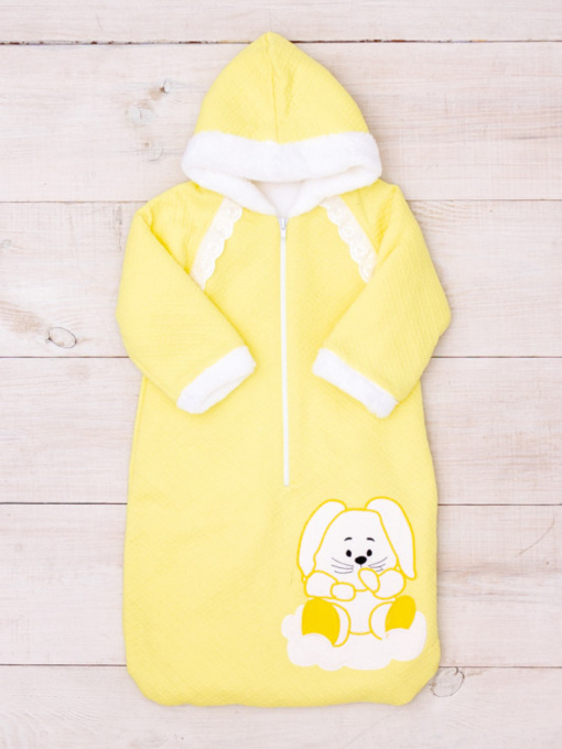 Нательный комбинезон Носи своє Конверт ясельний модель 9761-054-22-zhovtij-zajchik Фото