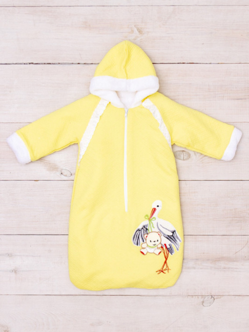 Нательный комбинезон Носи своє Конверт ясельний модель 9761-054-22-zhovtij-leleka Фото