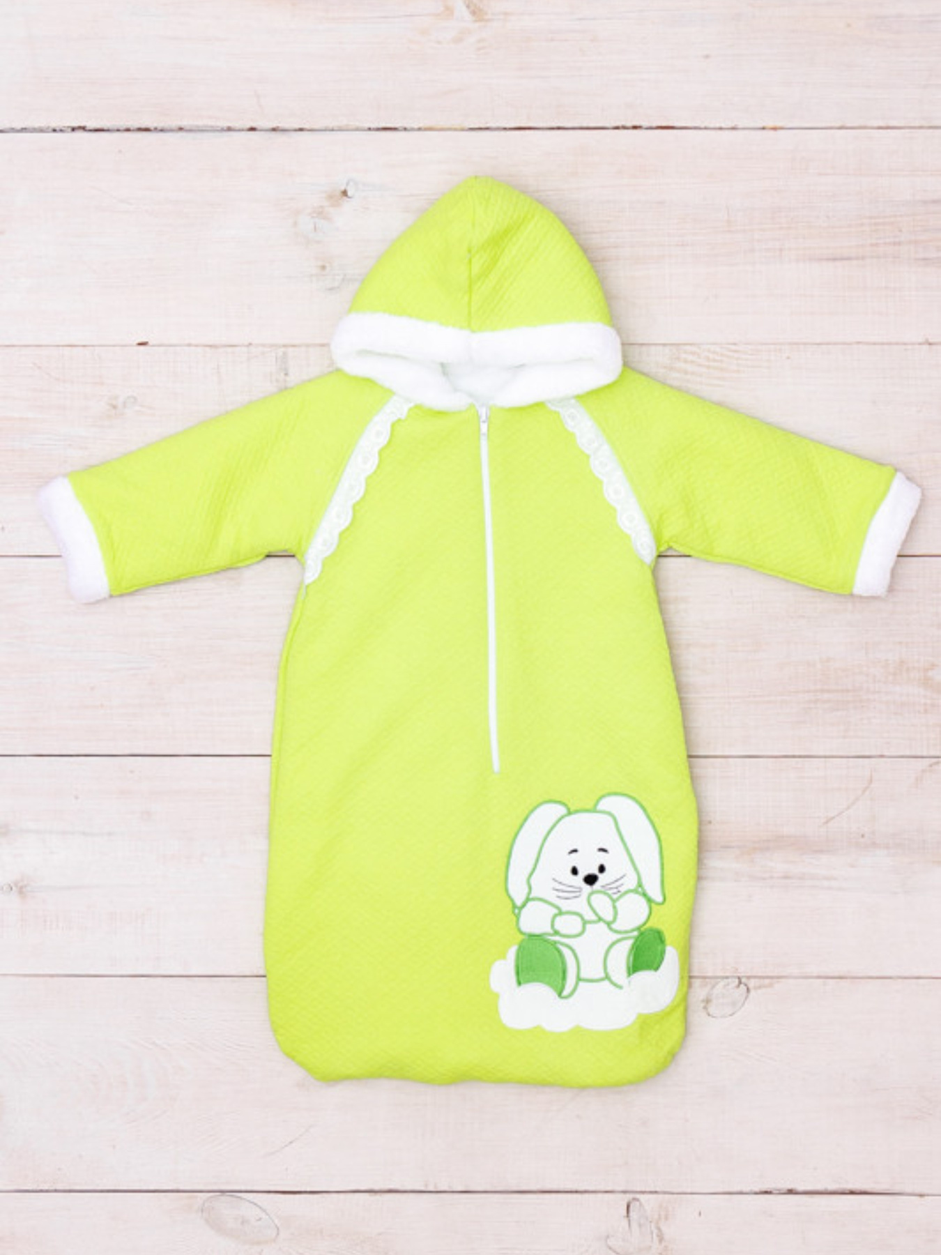 Нательный комбинезон Носи своє Конверт ясельний модель 9761-054-22-salatovij-zacx Фото