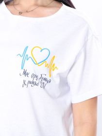 Футболка Носи своє модель 8127-000-33-1-serce Фото