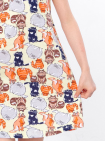 Платье мини Носи своє модель 6205-002-koti-svtlo-zhovtij Фото