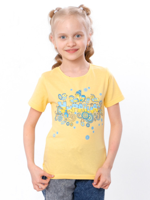 Футболка Носи своє модель 6021-svtlo-psochnij-ukrana Фото