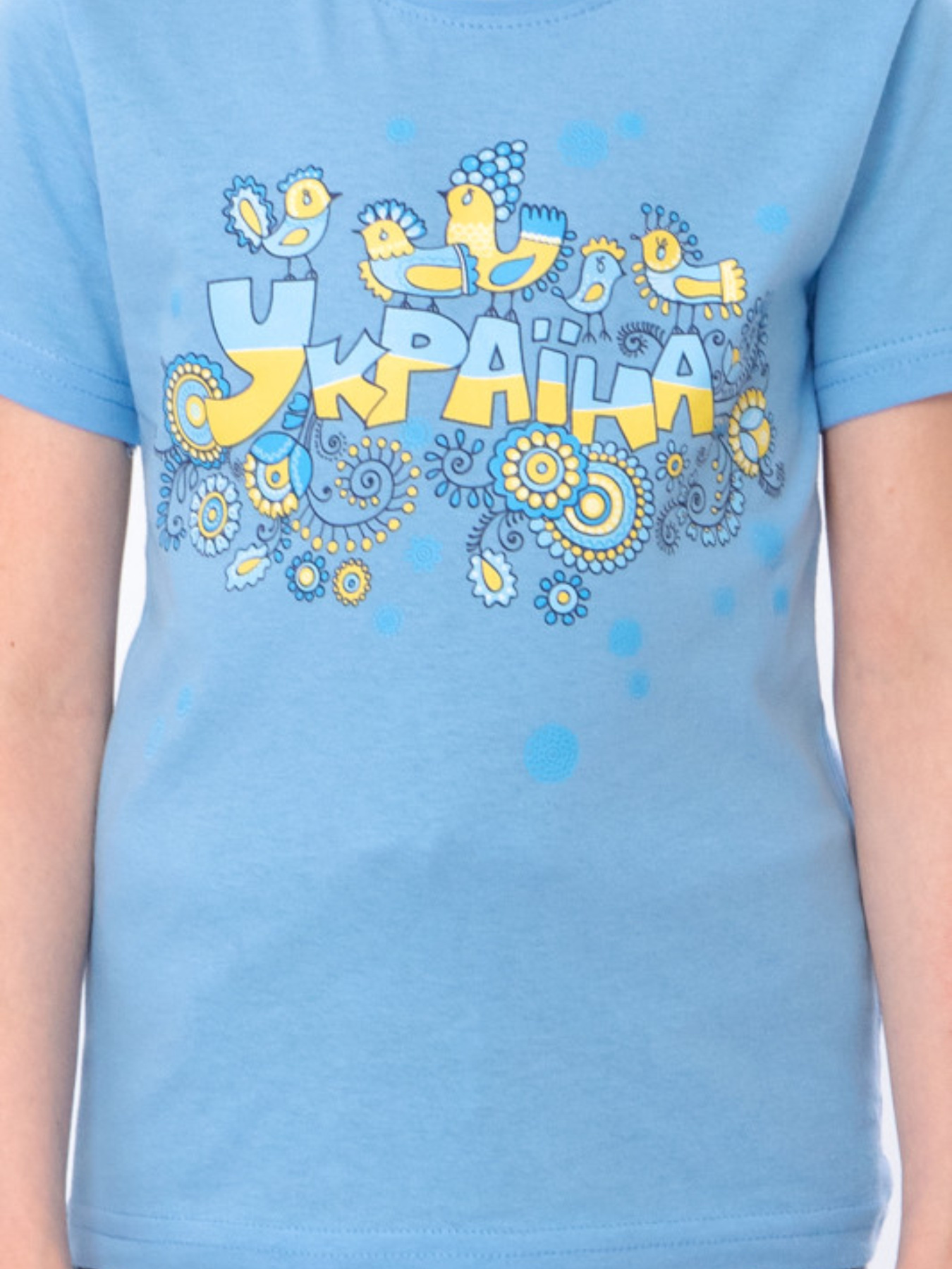 Футболка Носи своє модель 6021-blakitnij-ukrana Фото