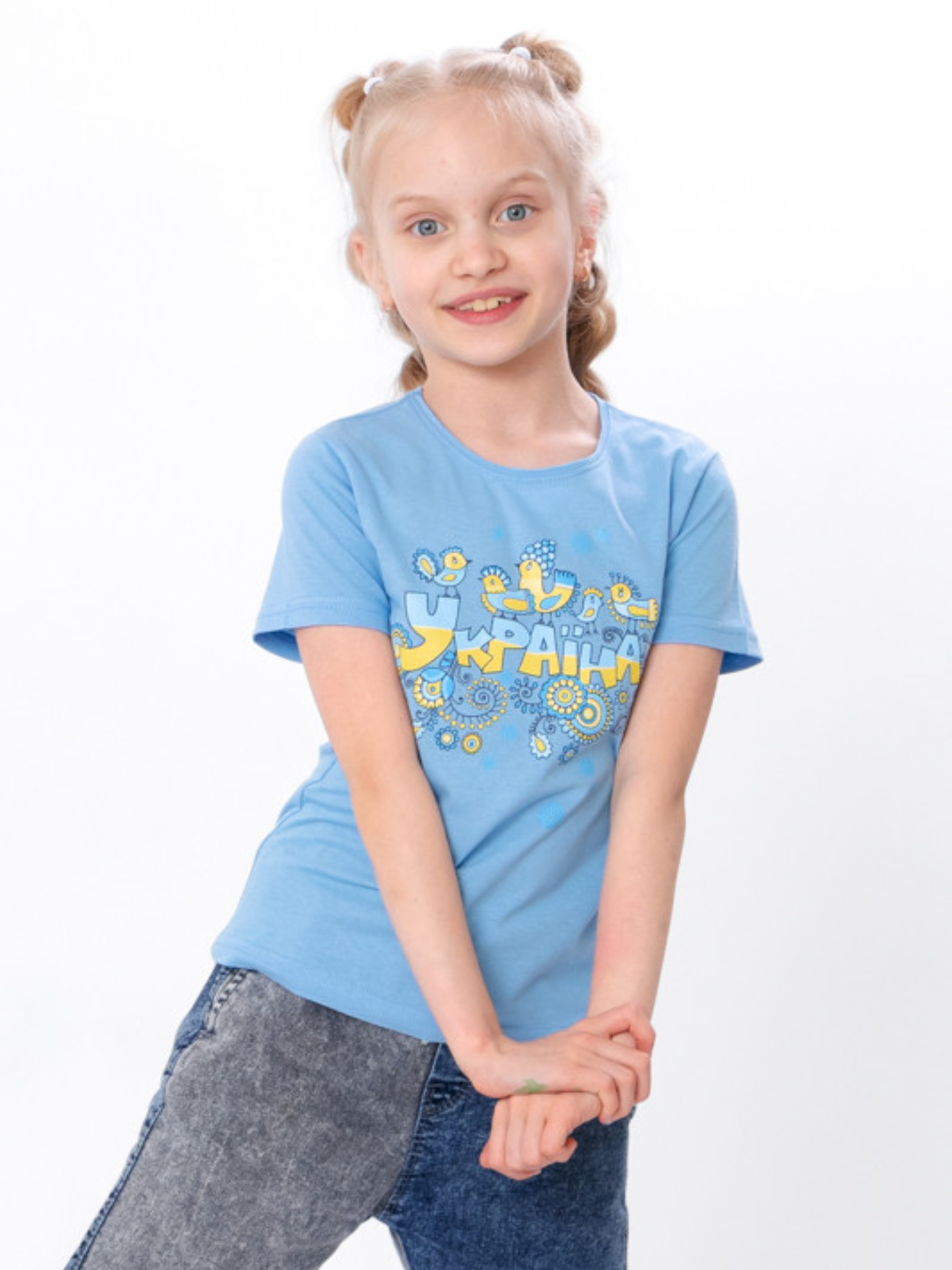 Футболка Носи своє модель 6021-blakitnij-ukrana Фото