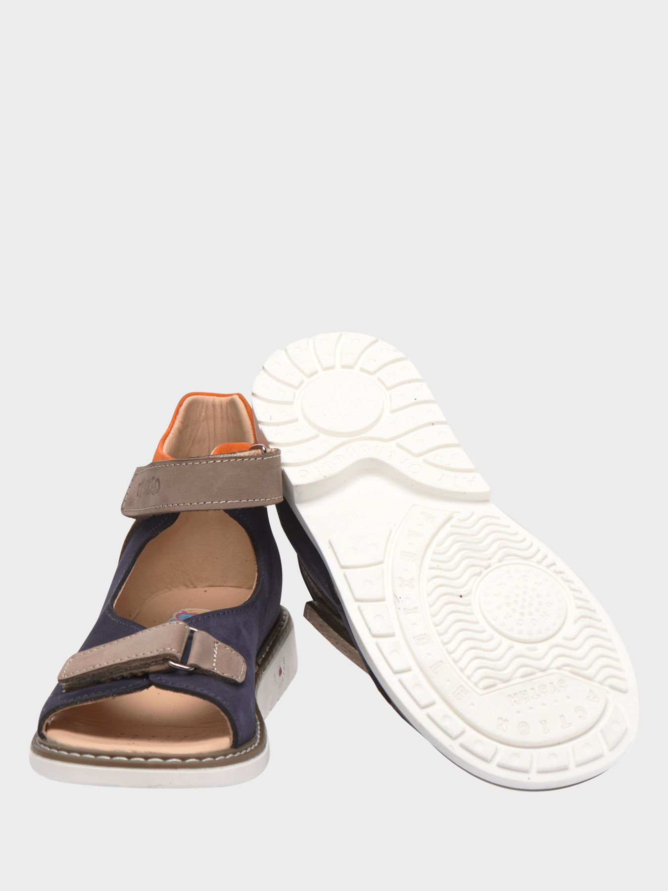 Сандалии Theo Leo модель LEO-014 GR-NAV Фото