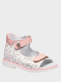 Сандалии Theo Leo модель LEO-1123 WH-PIN Фото