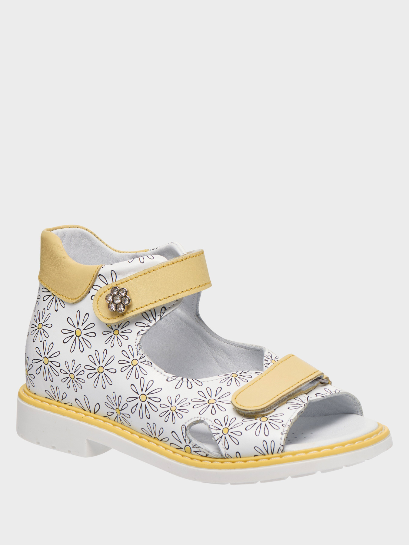 Сандалии Theo Leo модель LEO-1123WH-YEL Фото