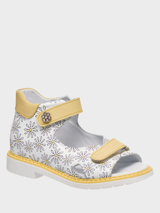 Сандалии Theo Leo модель LEO-1123WH-YEL Фото