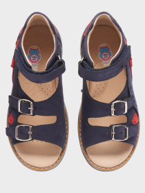 Сандалии Theo Leo модель LEO-064 NAV-RED Фото