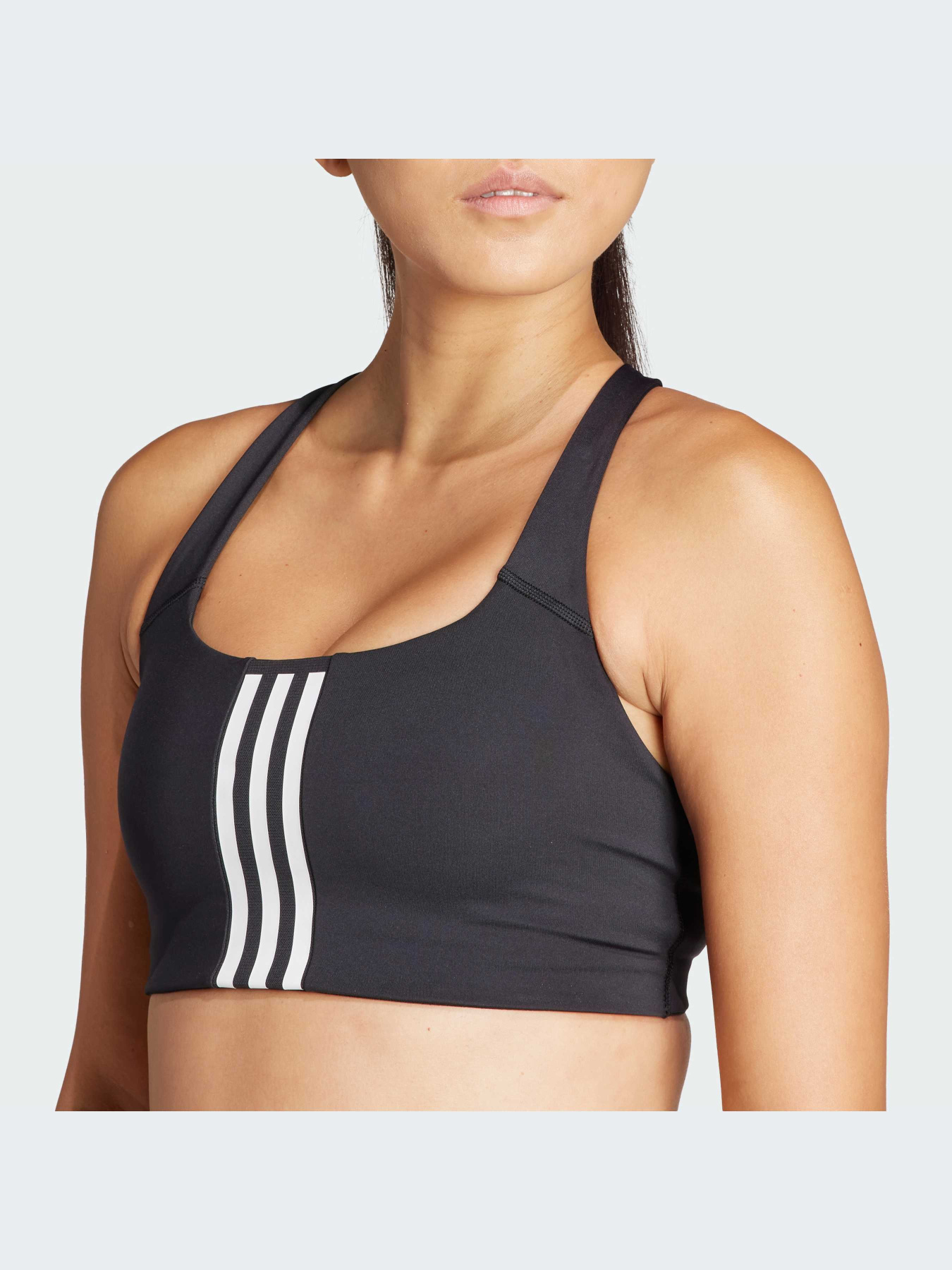 Топ спортивный Adidas 3 Stripes модель IQ3369 Фото